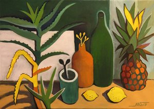 Modern Tropical Still Life