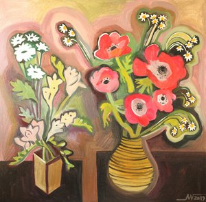 Vibrant Still Life Flowers