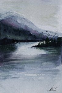 Misty Mountain Lake