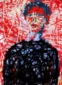 Abstract Thread Portrait by Marina Nelson