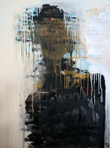 Dark Abstract Figure by Marina Nelson