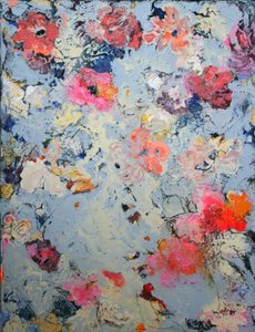 Vibrant Abstract Blooms