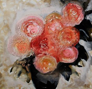 Vibrant Textured Roses