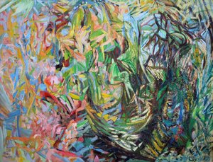Vibrant Tropical Growth by Marina Nelson
