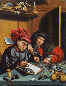 The Money Changers by Marinus van Reymerswaele