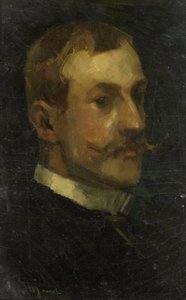 Adriaan Pit (1860-1944), Director of the Dutch Museum for History and Art in Amsterdam by Marinus van der Maarel