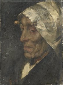 Fisherwoman by Marinus van der Maarel