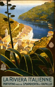 La Riviera Italienne Magazine Advert by Mario Borgoni