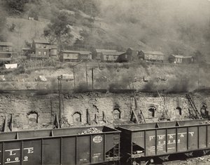 Smoke from Coke Ovens Invades Houses of Miners, Scotts Run, West Virginia