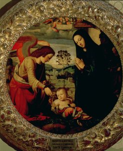 The Holy Family by Mariotto Albertinelli