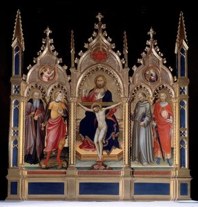 The Holy Trinity and Saints
