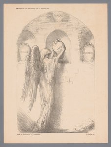 On the Death of Jacob Maris by Marius Bauer