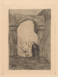 Gate in Constantinople by Marius Bauer