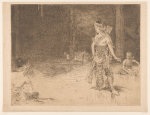 Wajang Wong (Indisch Huldeblijk for the Silver Wedding Anniversary of H.M. the Queen)