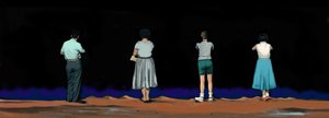 Night Lives Scene 11 by Marjorie Weiss