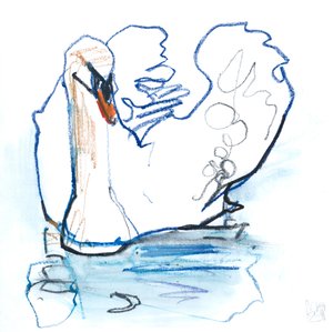 Swan Lake, 2021 by Mark Adlington