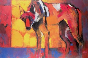 Wolf, 1996 by Mark Adlington