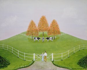 A Pastoral Landscape by Mark Baring