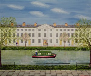 The Canal Barge by Mark Baring