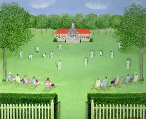 The Cricket Match by Mark Baring
