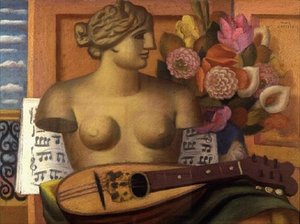 Homage to Roger Fry by Mark Gertler
