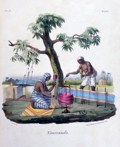 Weavers, 1828 by Marlet et Cie