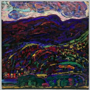 Kezar Lake, Autumn Evening, c.1910 by Marsden Hartley