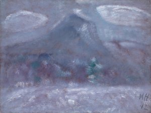 Mount Katahdin, Snow Storm by Marsden Hartley