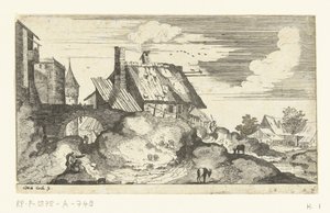 Landscape with City Gate