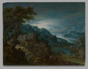 The Reconciliation of Jacob and Esau by Marten van Valckenborch
