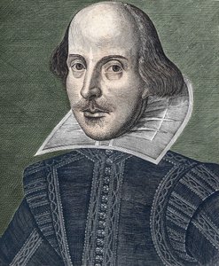 Portrait of William Shakespeare by Martin Droeshout