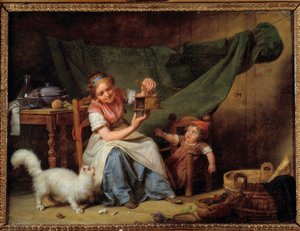 The Woman and the Mouse by Martin Drölling