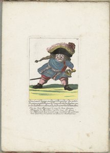 The French Dwarf Don Luis Champ-merdant, ca. 1710