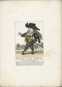 The Spanish Dwarf Don Guappos, ca. 1710