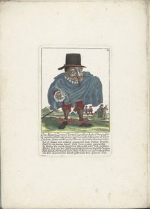 The Spanish dwarf Don Miguel Zorrero Tuerto, ca. 1710
