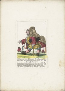 The Dwarf Monsieur le Marquis de Sauterelle, ca. 1710 (Il Callotto resurcitato oder Neu eingerichtes Zwerchen Cabinet)