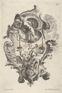 Sconce Representing Winter (from Wand-Leuchter die 4 Jahrseiten vorstellend)