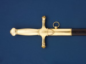 Detail of the Wellington-Hardinge Sword (detail) by Martin Guillaume Biennais