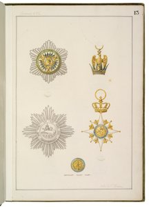 Page from Recueil des Ordres Français et Étrangers