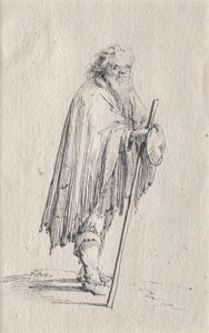 Beggar by Martin Johann Schmidt