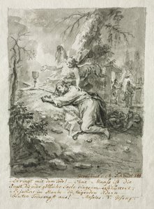 Christ on the Mount of Olives, 1788 by Martin Johann Schmidt
