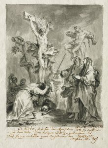 The Crucifixion by Martin Johann Schmidt