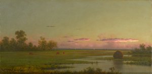 Salt Marsh at Southport, Connecticut by Martin Johnson Heade