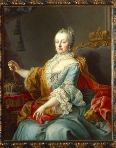Portrait of Maria Theresa Hapsburg, Archduchess of Austria