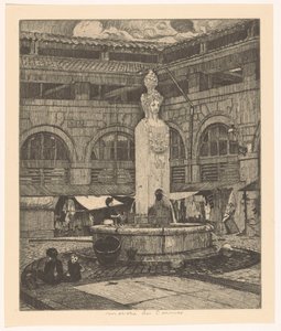 Marché des Carmes in Paris by Martin Monnickendam