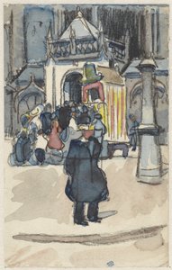 Puppet Show on the Dam, in Front of the Nieuwe Kerk