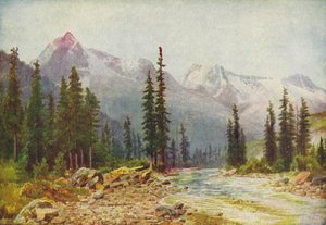 The Rocky Mountains by Thomas Mower Martin