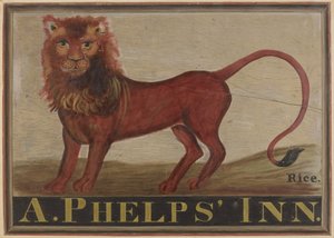Red Lion Inn Sign, c. 1939