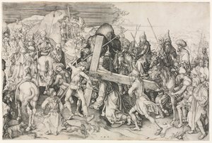Christ Carrying the Cross by Martin Schongauer