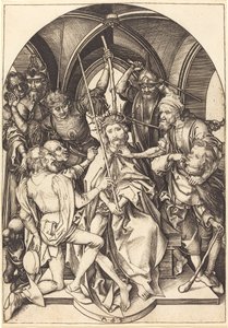 Christ Crowned with Thorns by Martin Schongauer